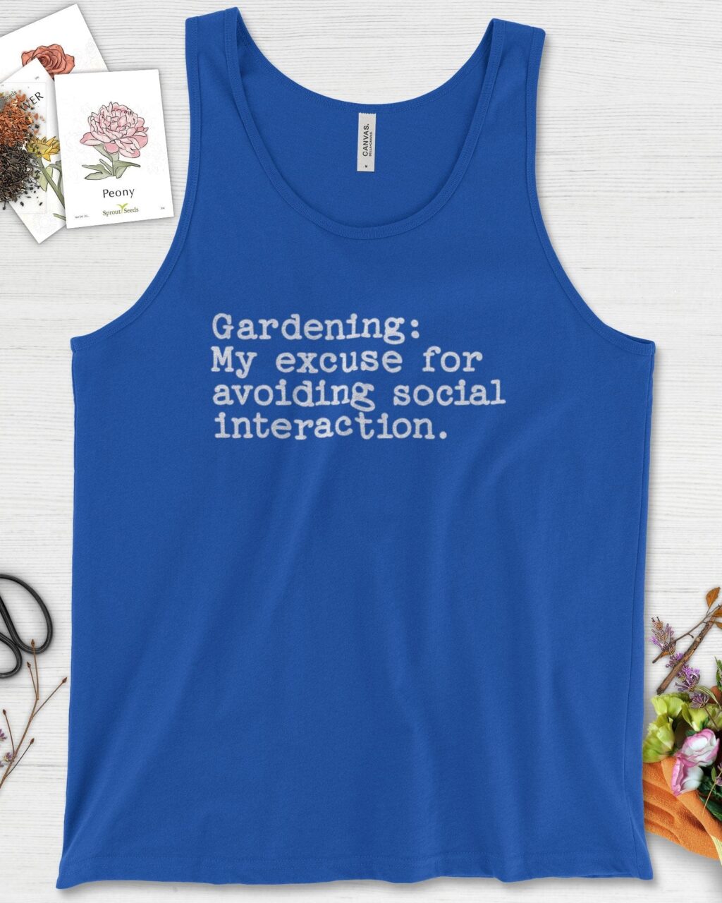 Alternative view of Excuse to Avoid Social Interaction Tank Top