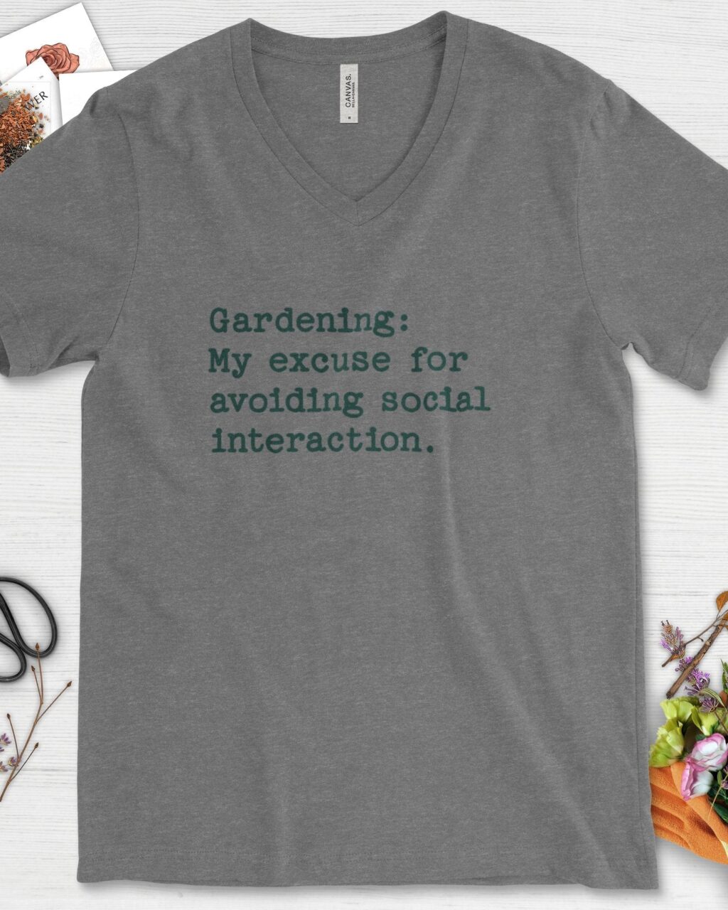 Excuse to Avoid Social Interaction V-Neck