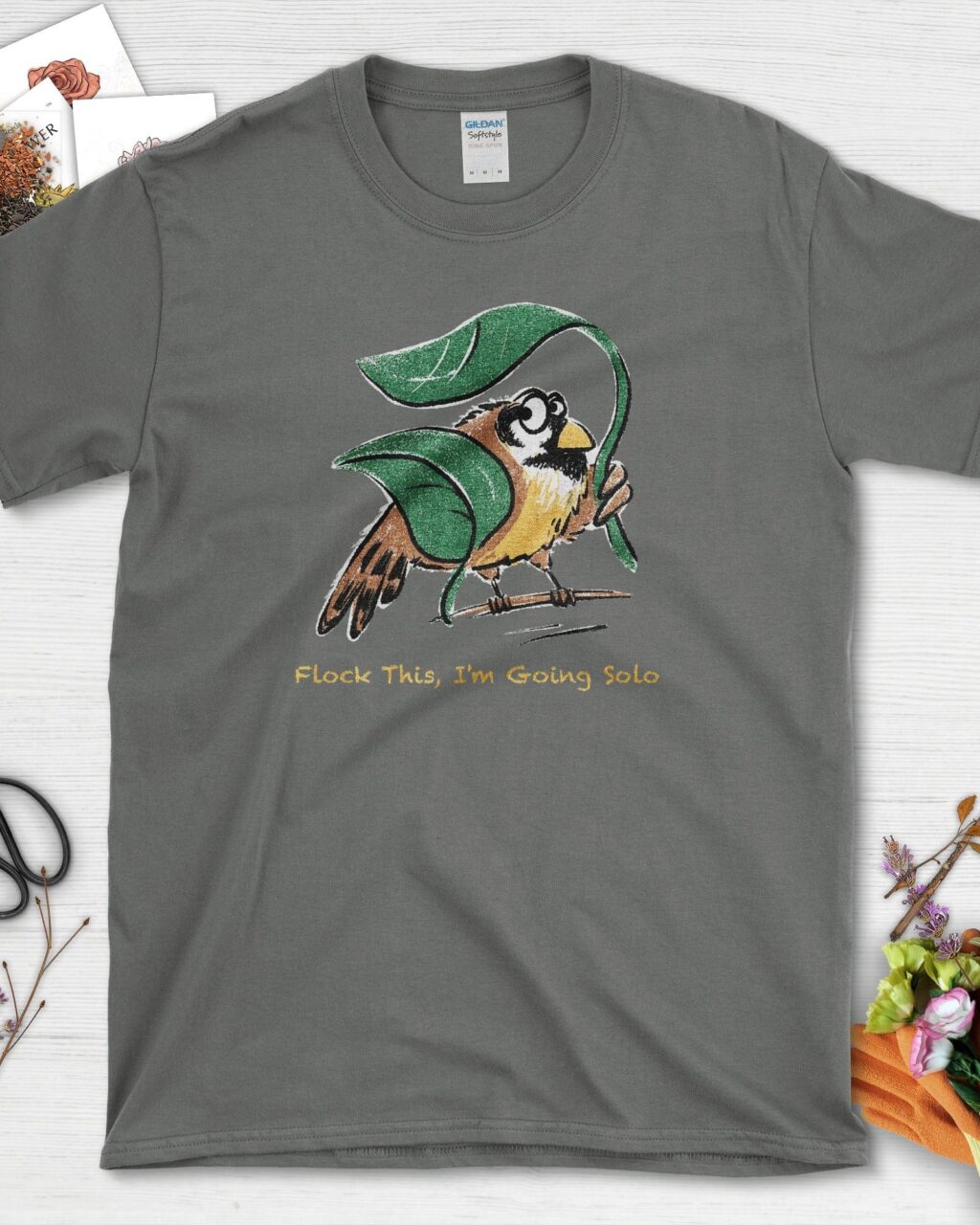 Alternative view of Flock This Going Solo T-Shirt
