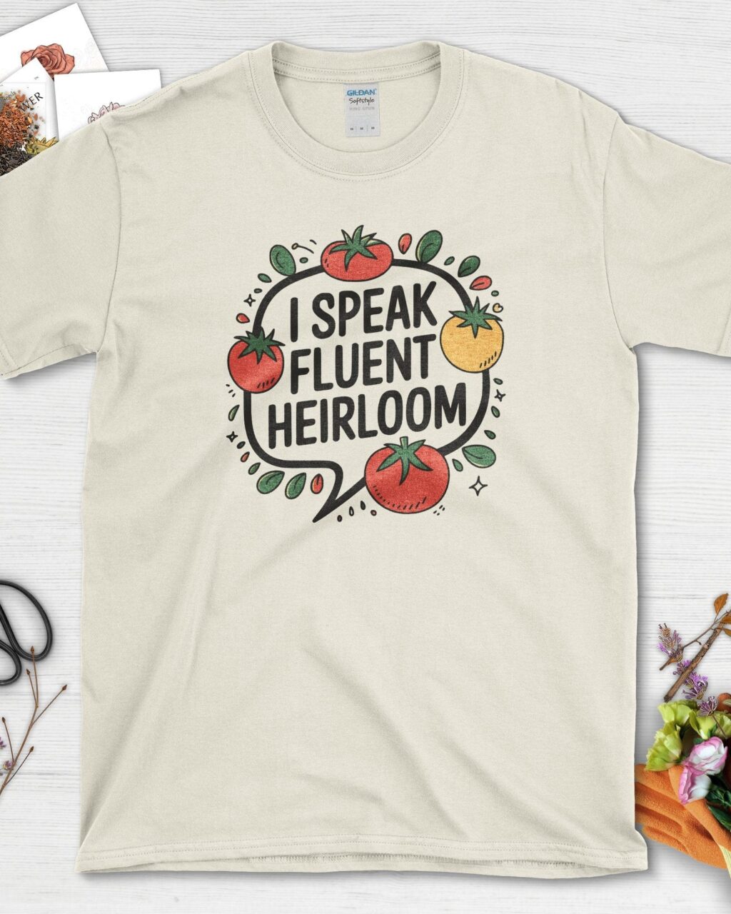 Fluent In Heirloom Gardener T-Shirt