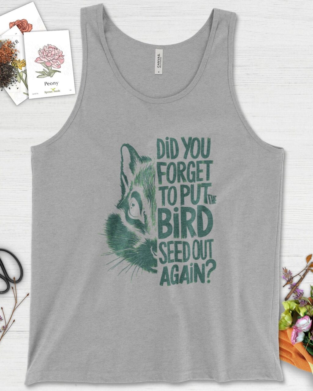 Alternative view of Forget The Bird Seed Tank Top
