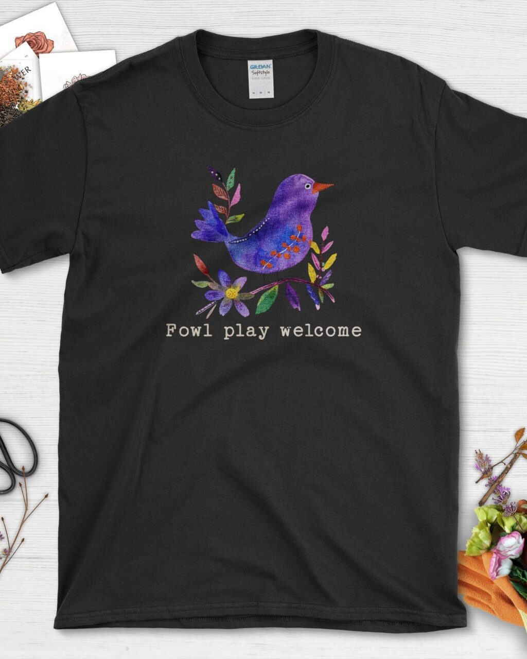 Alternative view of Fowl Play Welcome T-Shirt