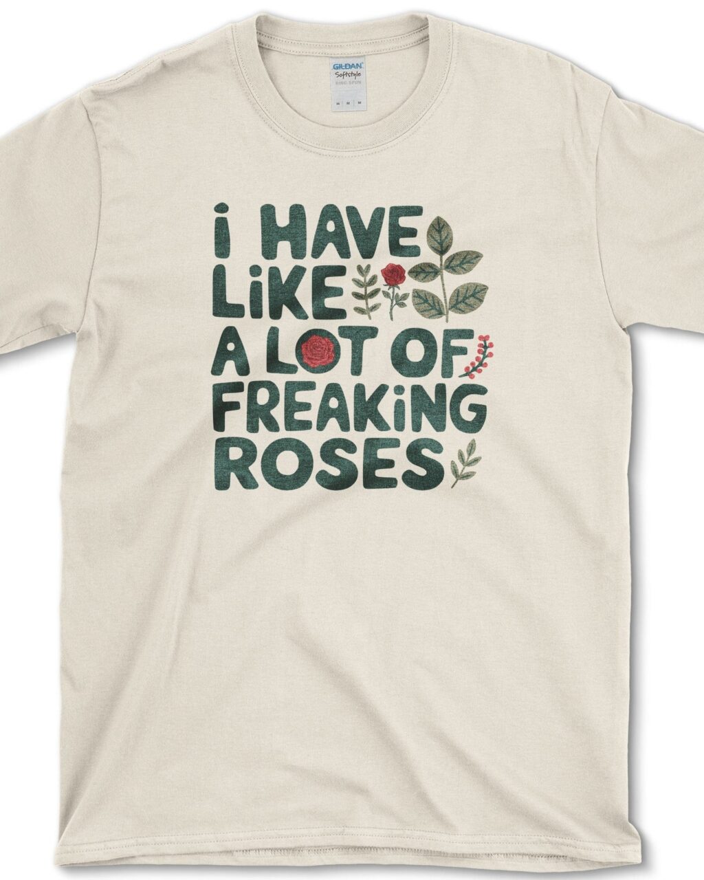 Alternative view of Freaking Roses T-Shirt