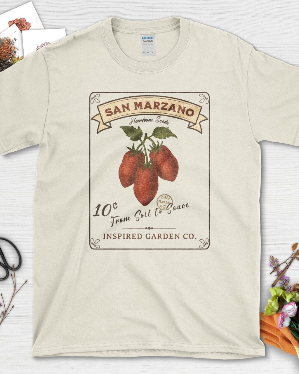 From Soil to Sauce Garden T-Shirt