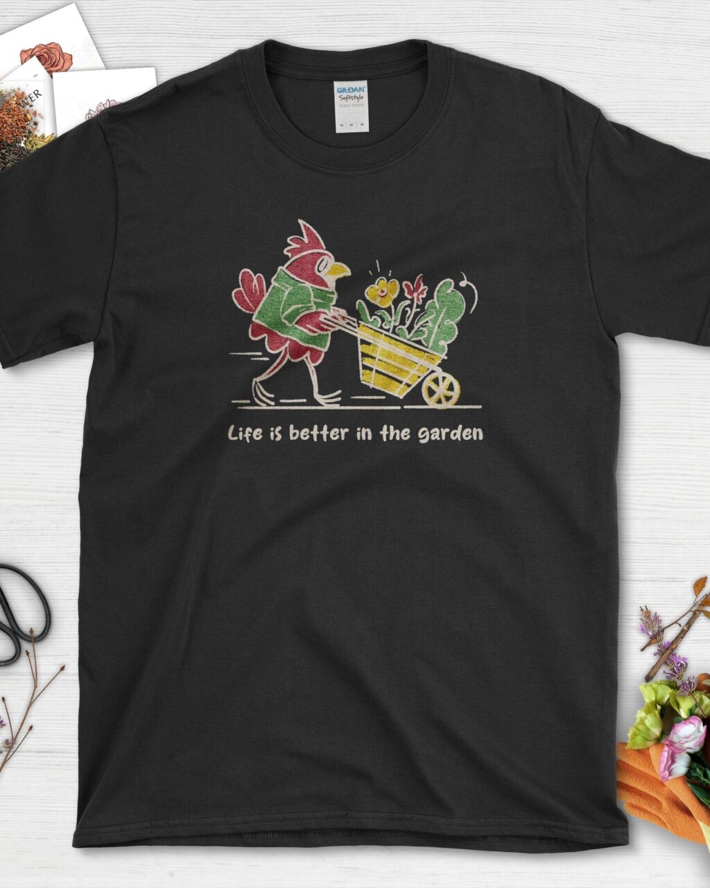 Alternative view of Garden Life is Better T-Shirt
