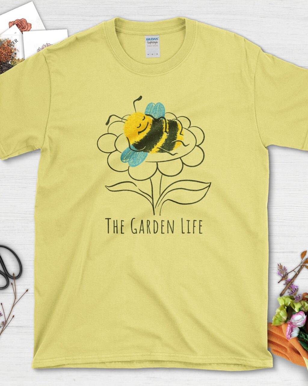 Alternative view of Garden Life Napping Bee T-Shirt
