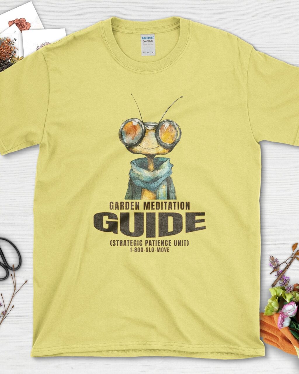 Alternative view of Garden Meditation Guide T-Shirt