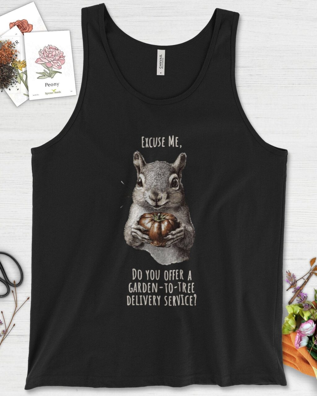 Alternative view of Garden to Tree Delivery Tank Top
