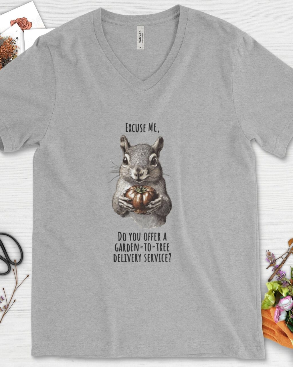 Alternative view of Garden to Tree Delivery V-Neck