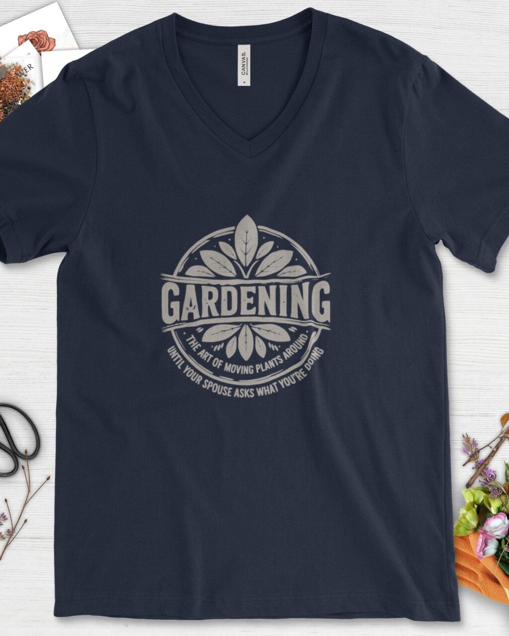 Alternative view of Gardening Art of Moving Plants V-Neck