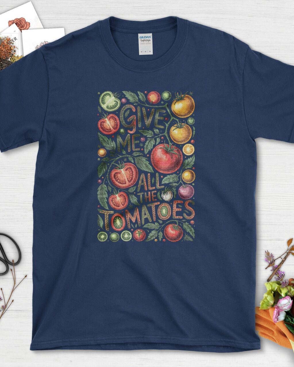 Alternative view of Give Me All the Tomatoes T-Shirt