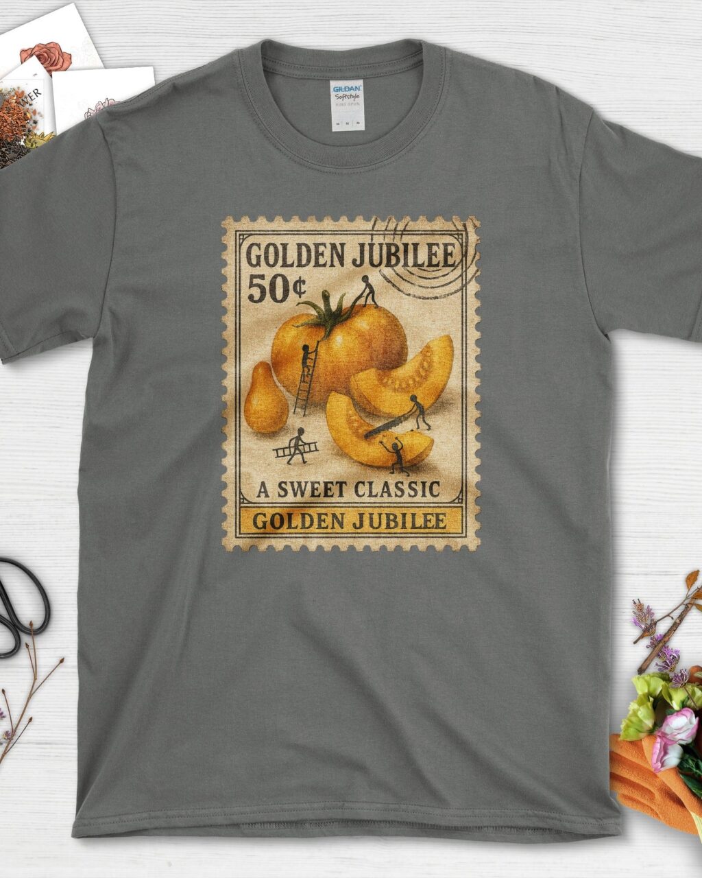 Alternative view of Golden Jubilee Classic Stamp T-Shirt