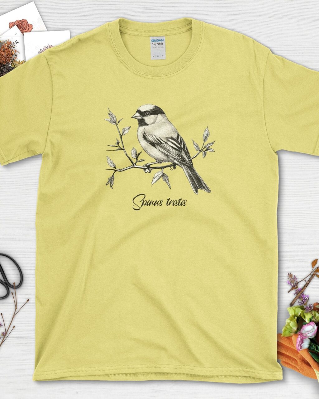Alternative view of Goldfinch Bird Lovers T-Shirt