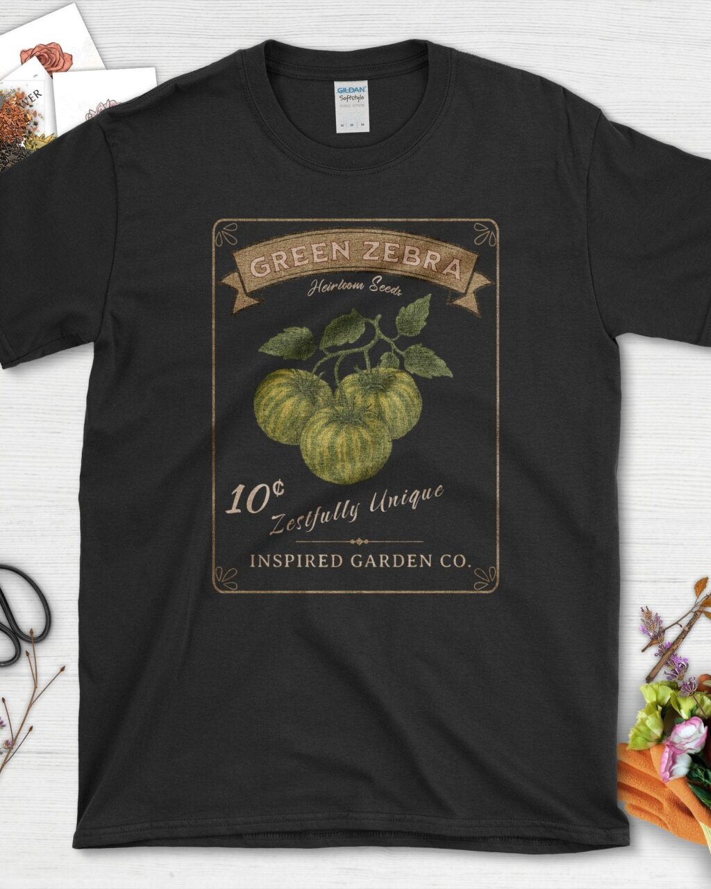 Green Zebra Heirloom Seeds T-Shirt