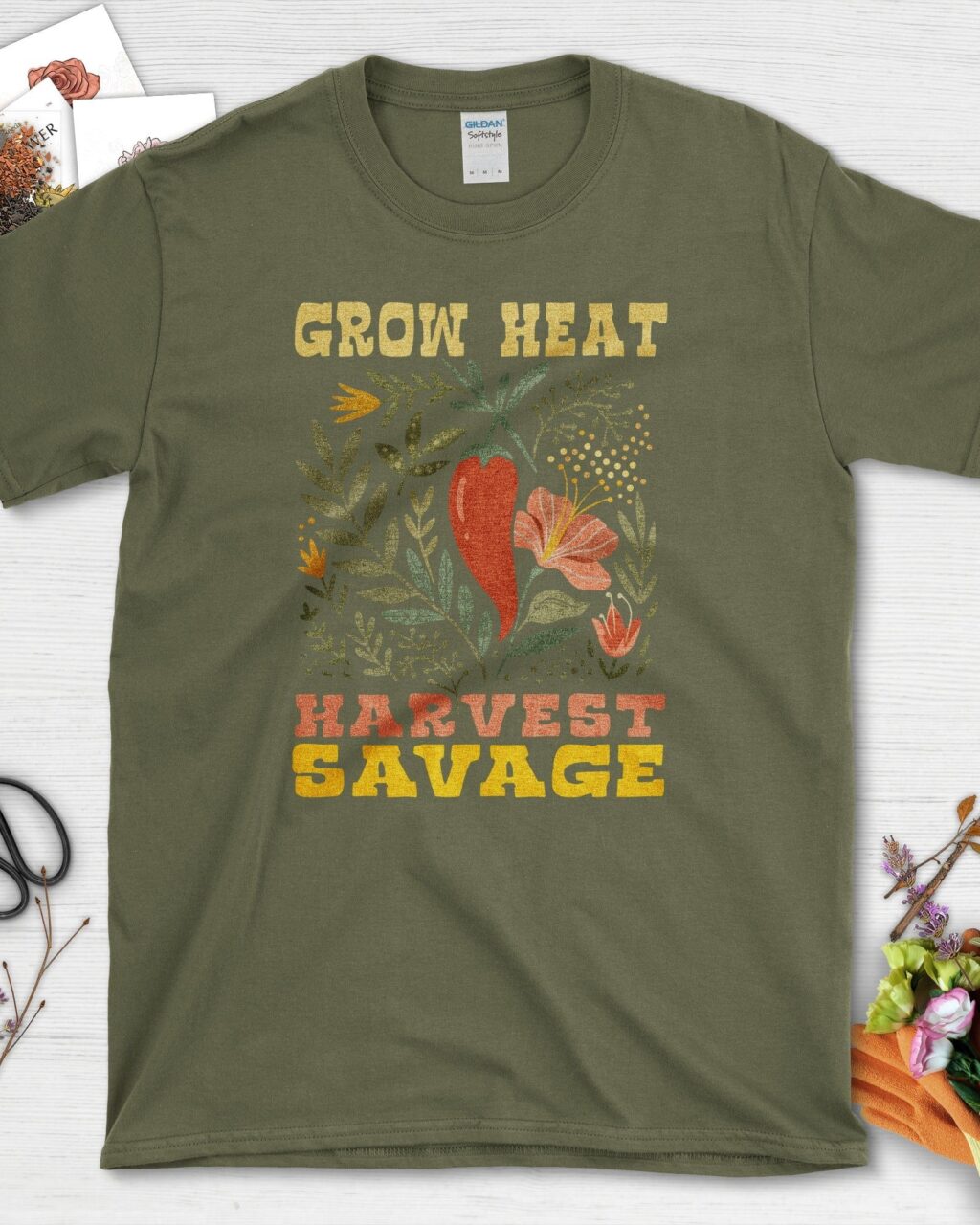 Grow Heat Harvest Savage T-Shirt