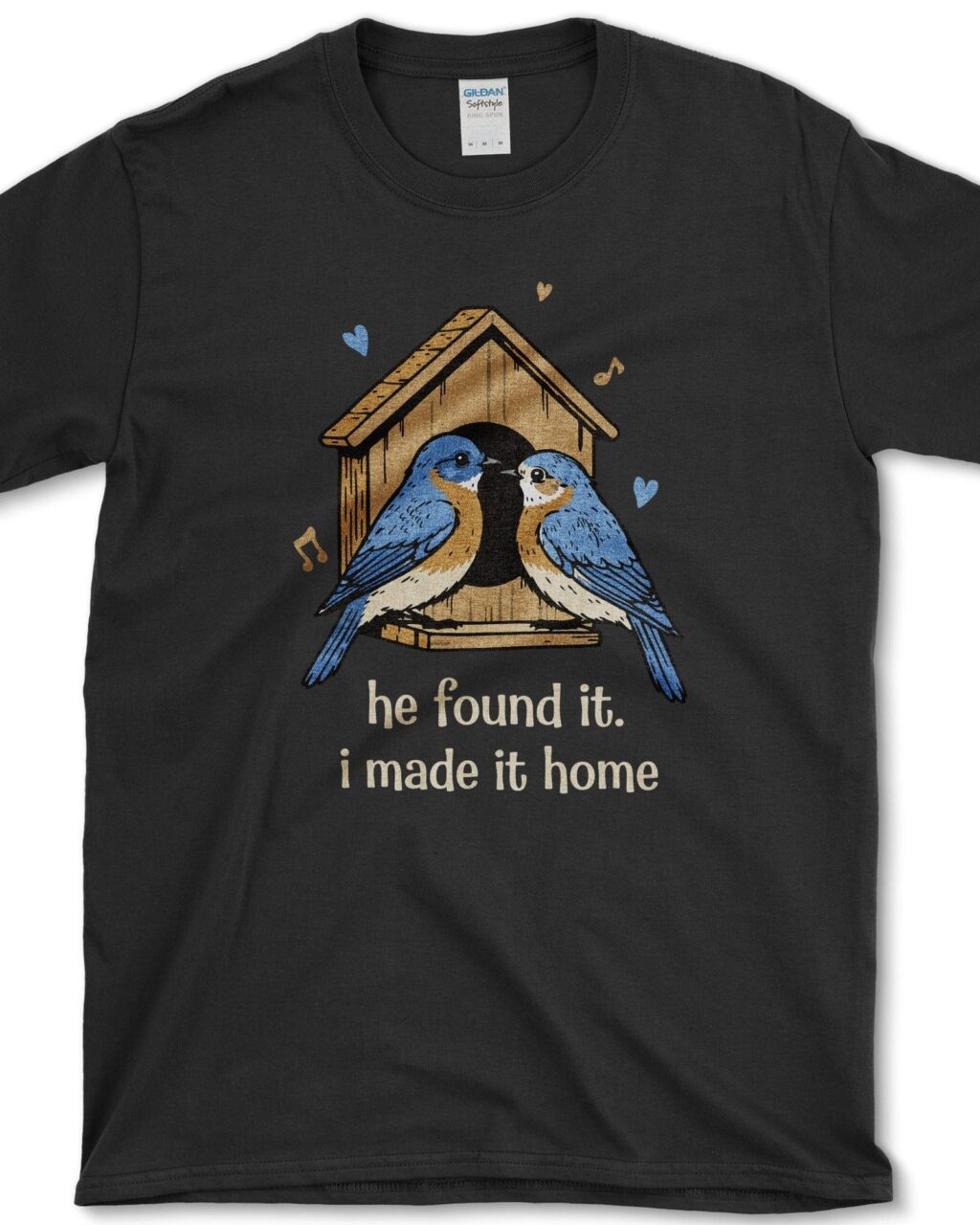 Alternative view of He Found Home T-Shirt