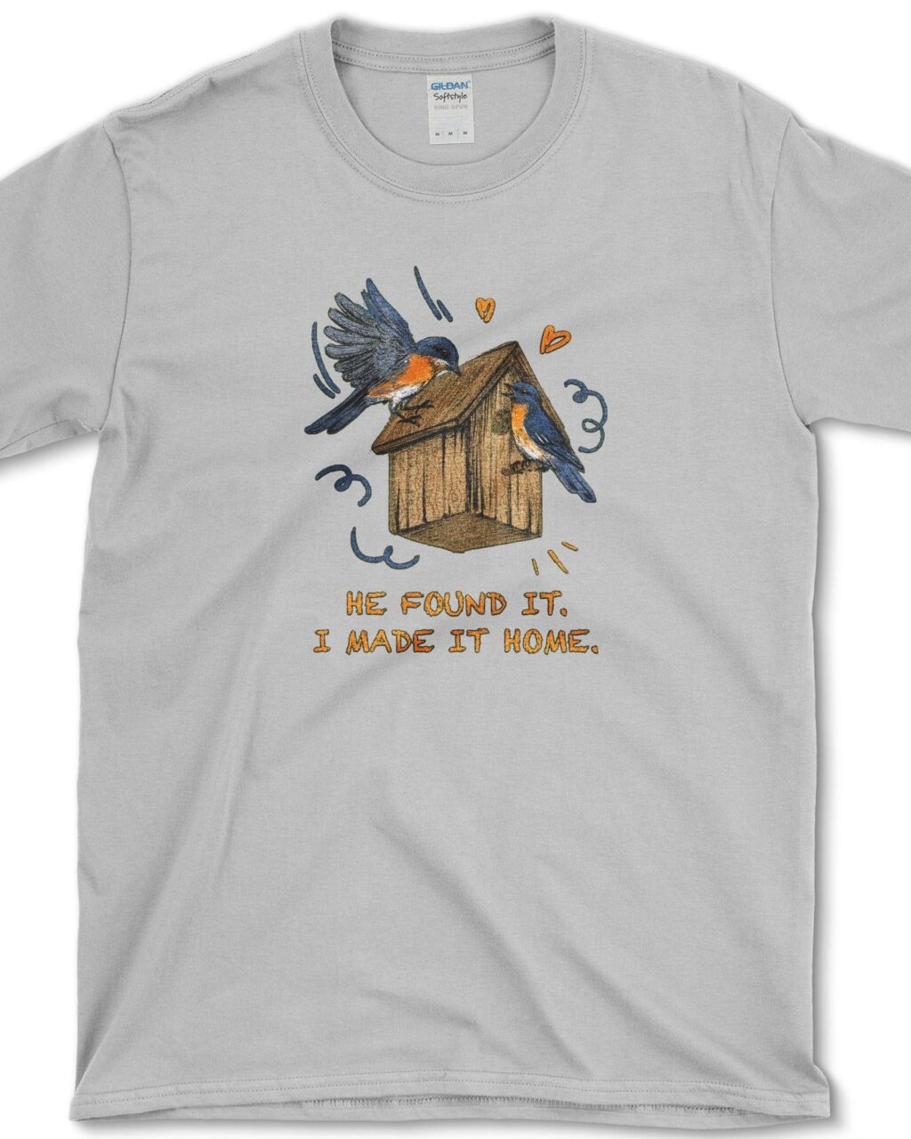 Alternative view of He Found It T-Shirt