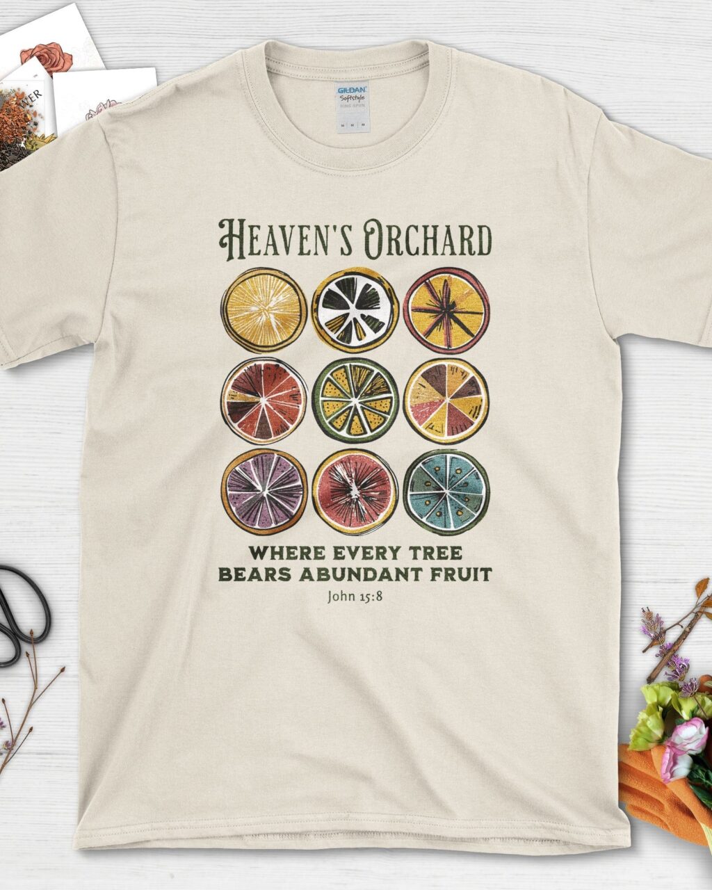 Alternative view of Heaven's Orchard T-Shirt