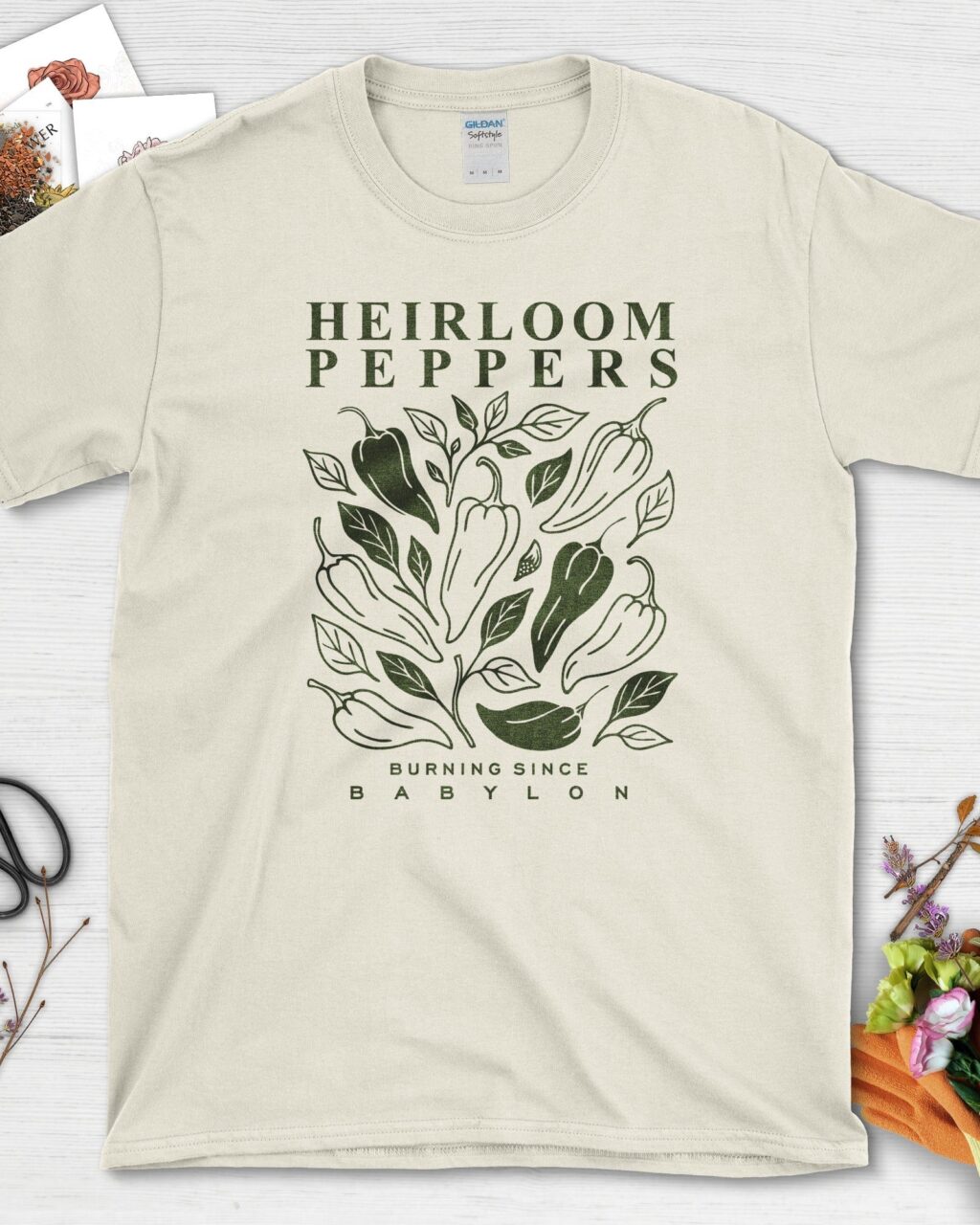 Heirloom Peppers Since Babylon T-Shirt