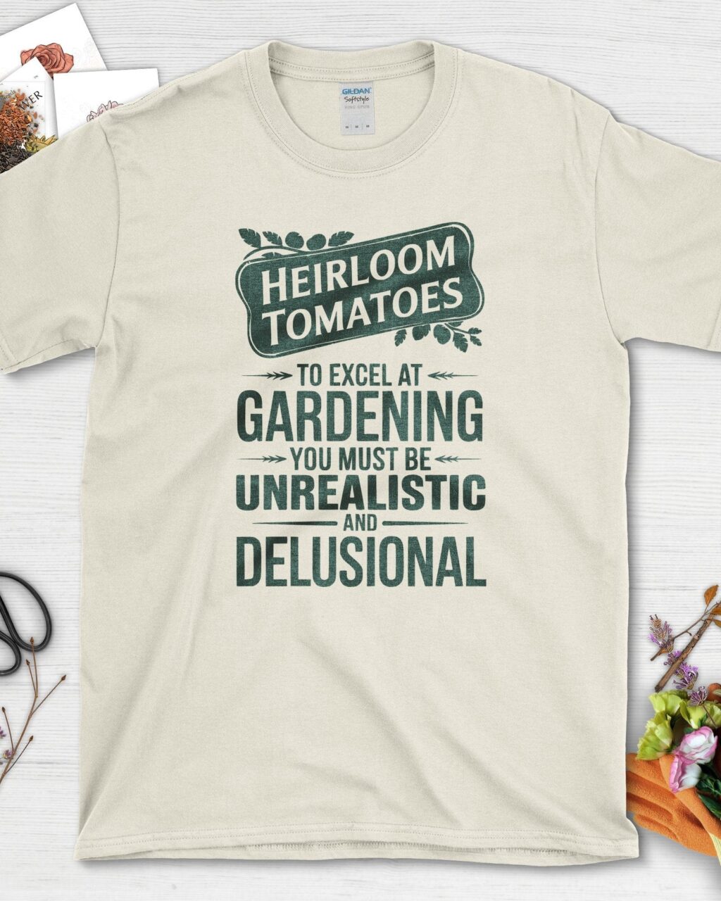 Alternative view of Heirloom Tomatoes Humor T-Shirt
