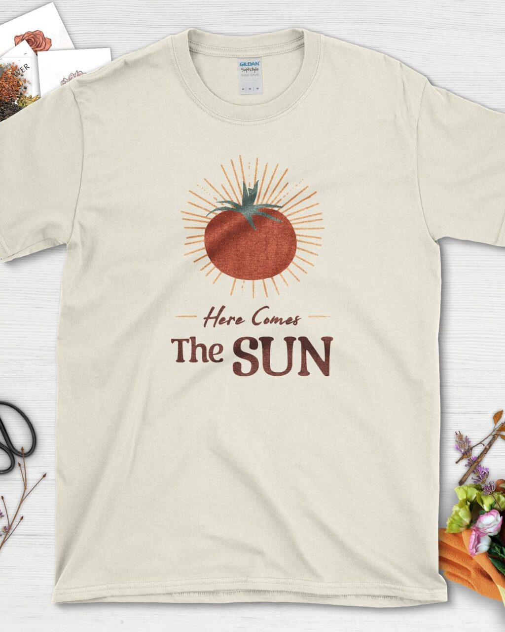 Here Comes The Sun Tomato T-Shirt
