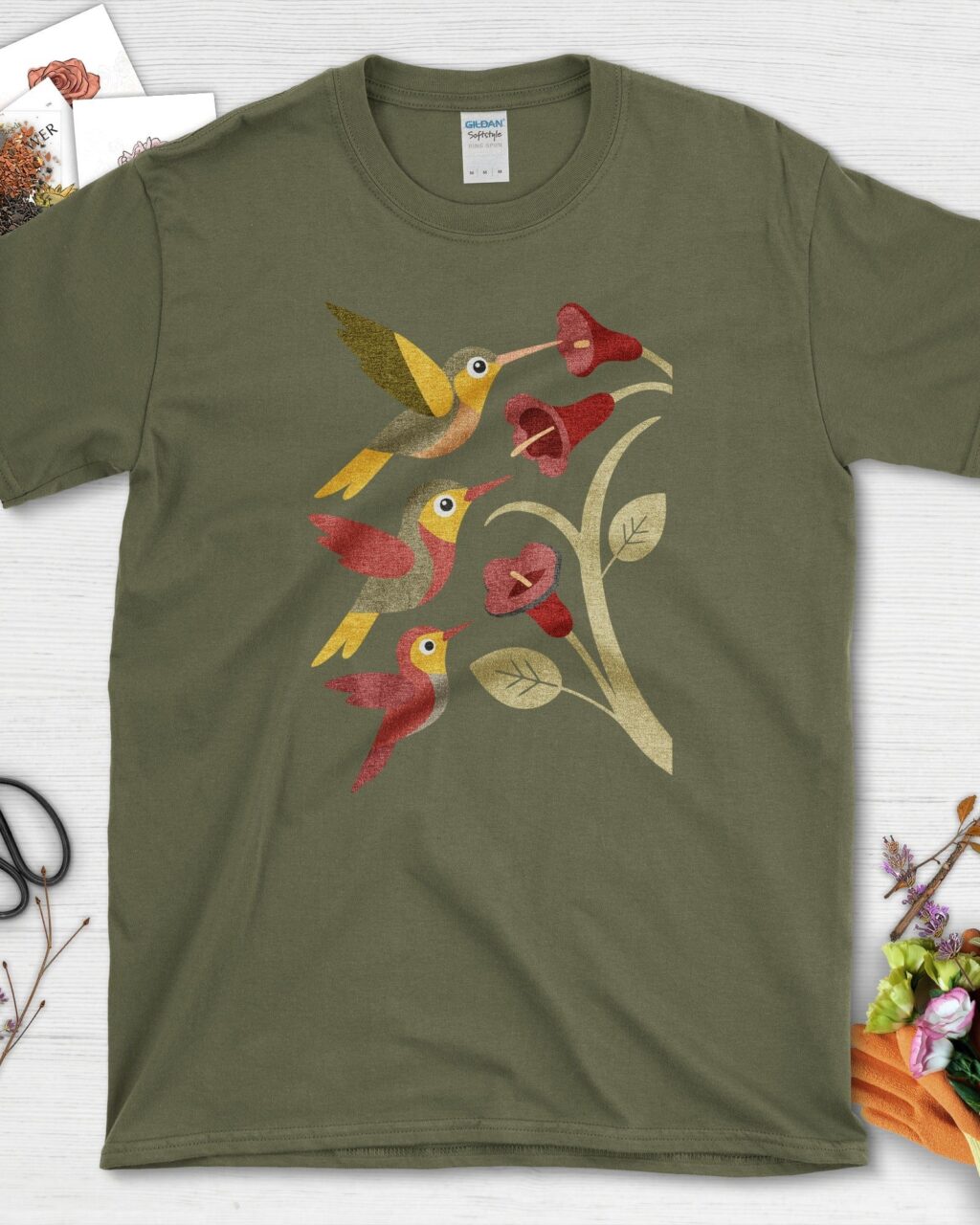 Hummingbird Harmony Bird Lovers T-Shirt