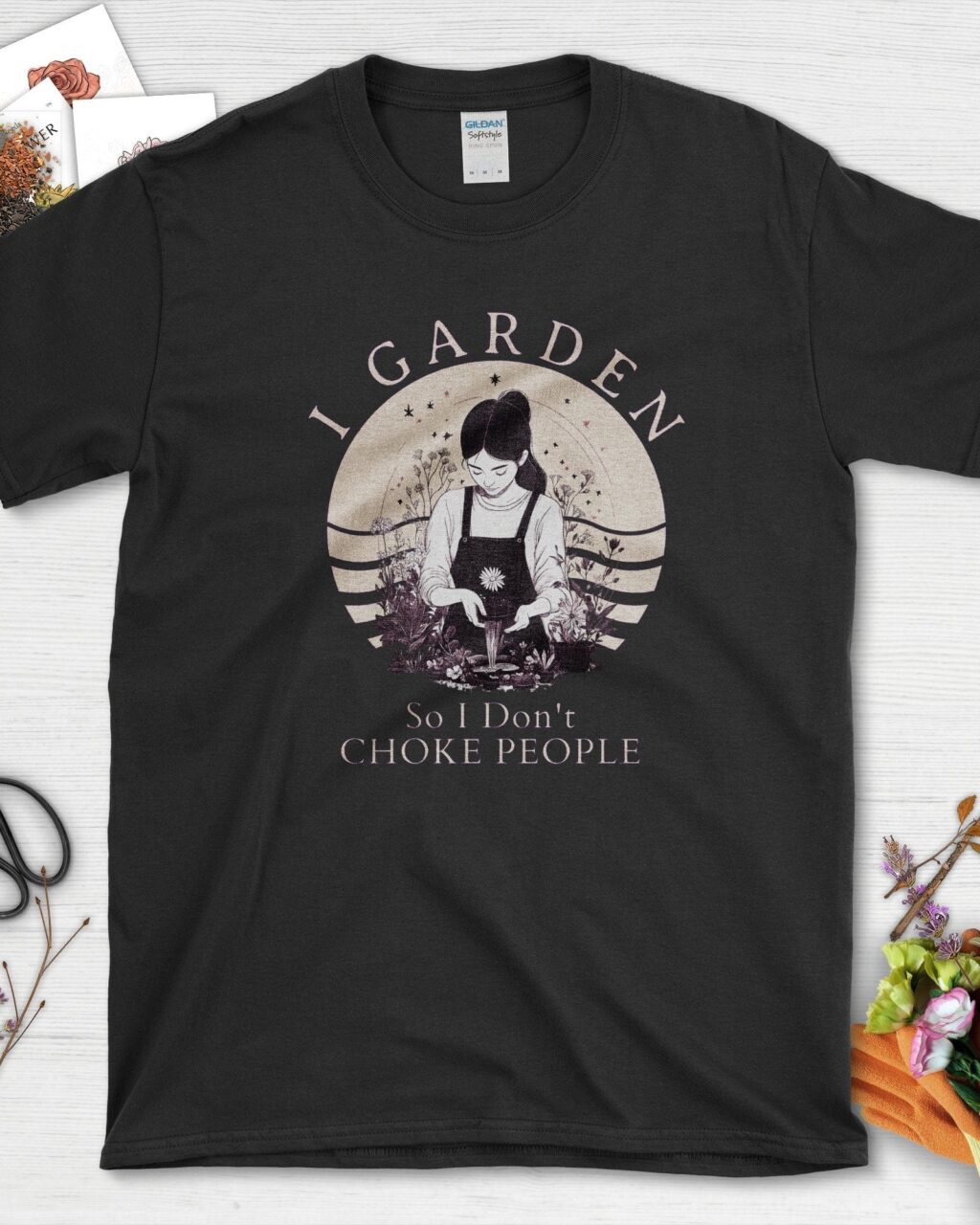 I Garden Don't Choke People T-Shirt
