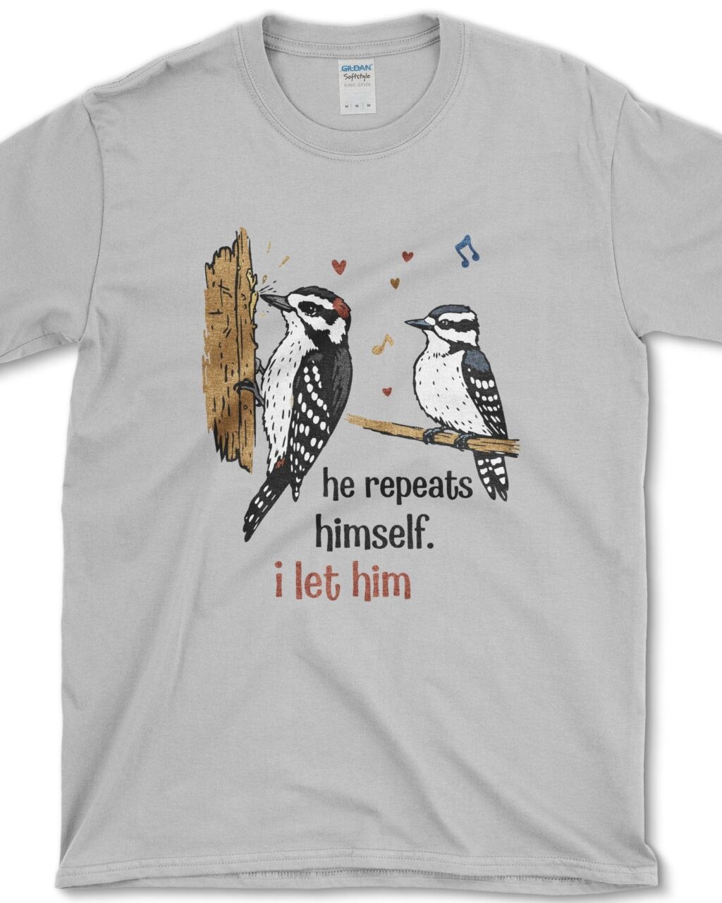Alternative view of I Let Him T-Shirt