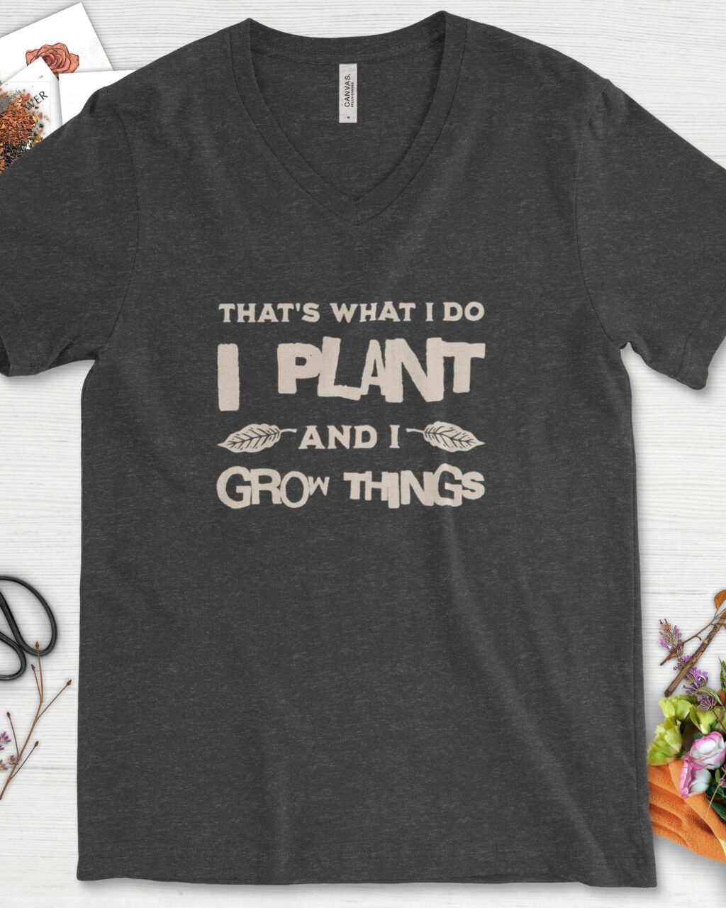 I Plant And I Grow Things V-Neck