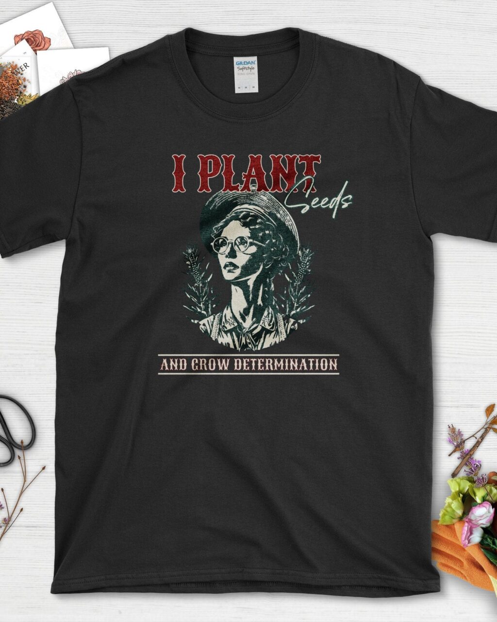 Alternative view of I Plant Seeds T-Shirt
