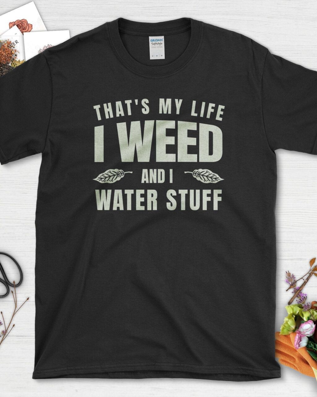 Alternative view of I Weed and I Water Stuff T-Shirt