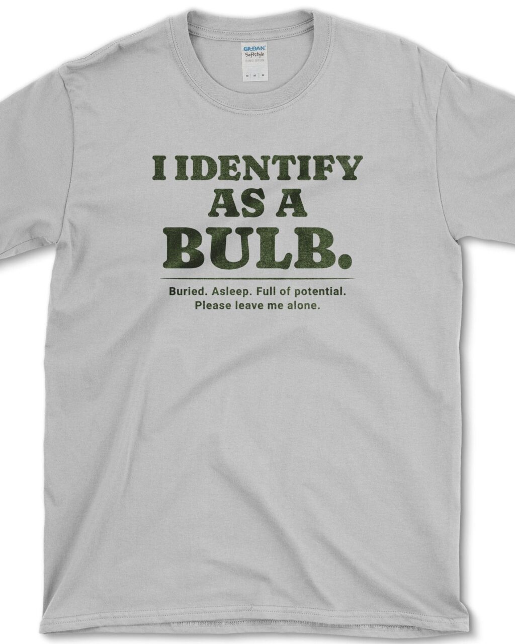 Alternative view of Identify as a Bulb T-Shirt