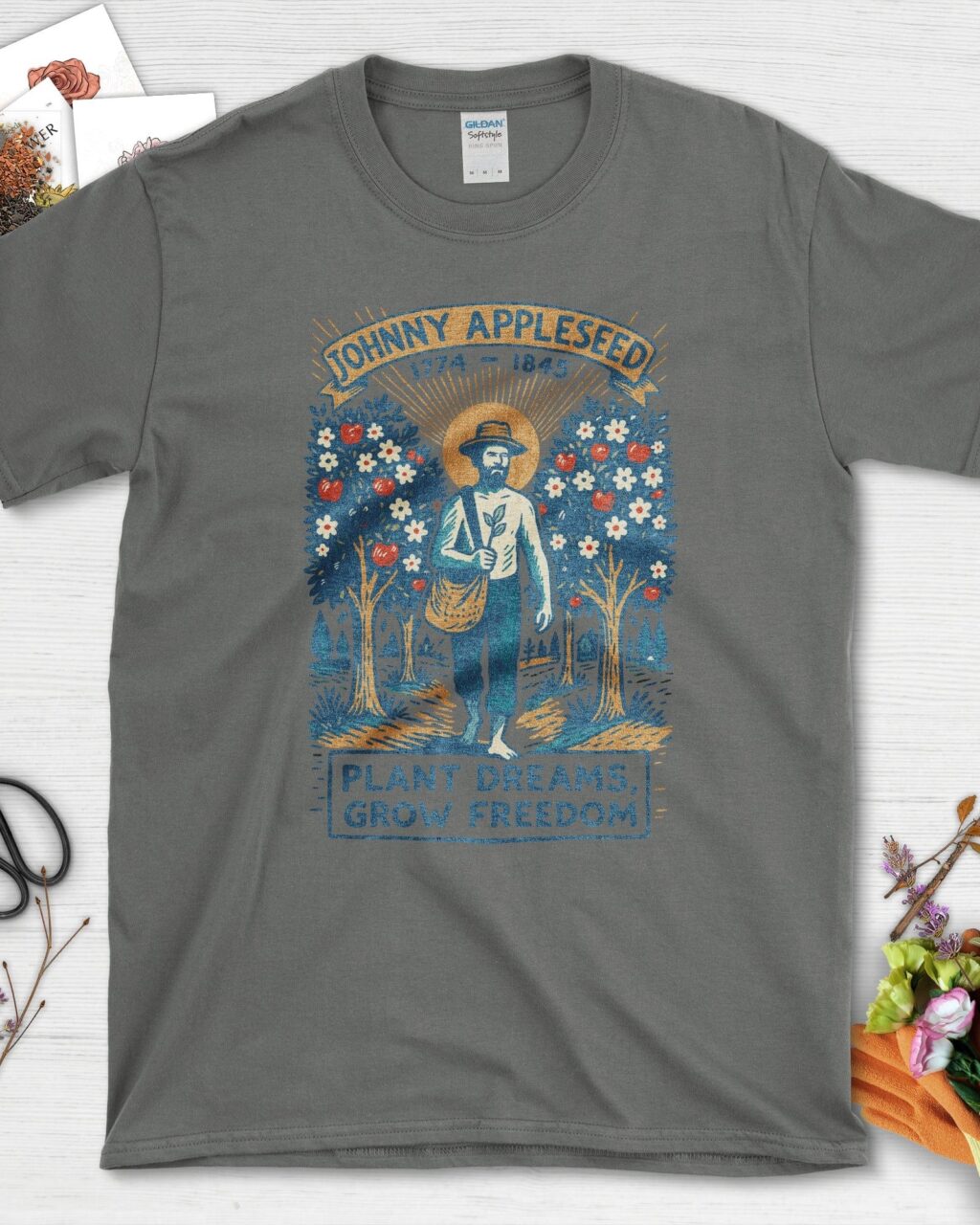 Alternative view of Johnny Appleseed T-Shirt