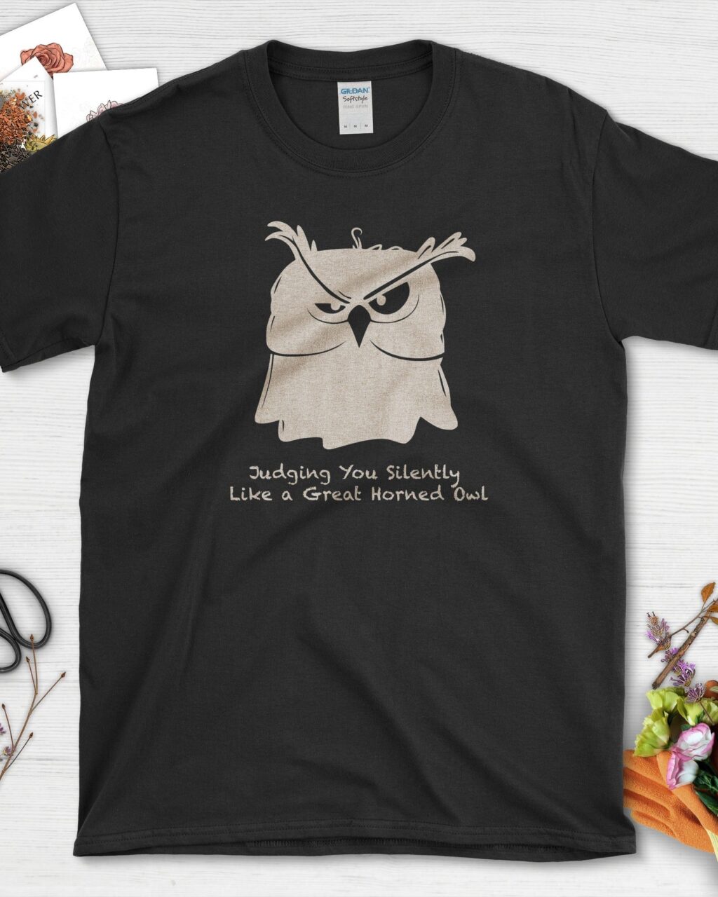 Alternative view of Judging You Silently T-Shirt