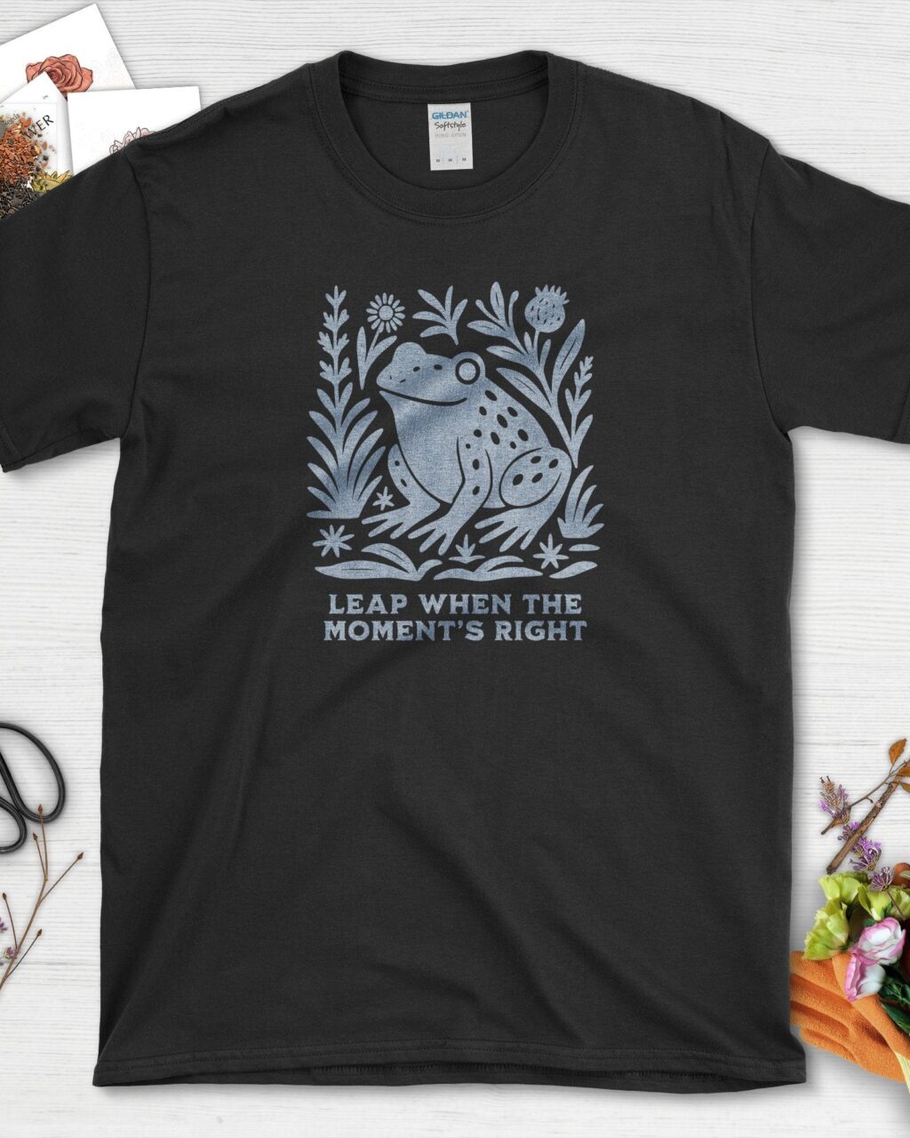 Alternative view of Leap When the Moment's Right T-Shirt