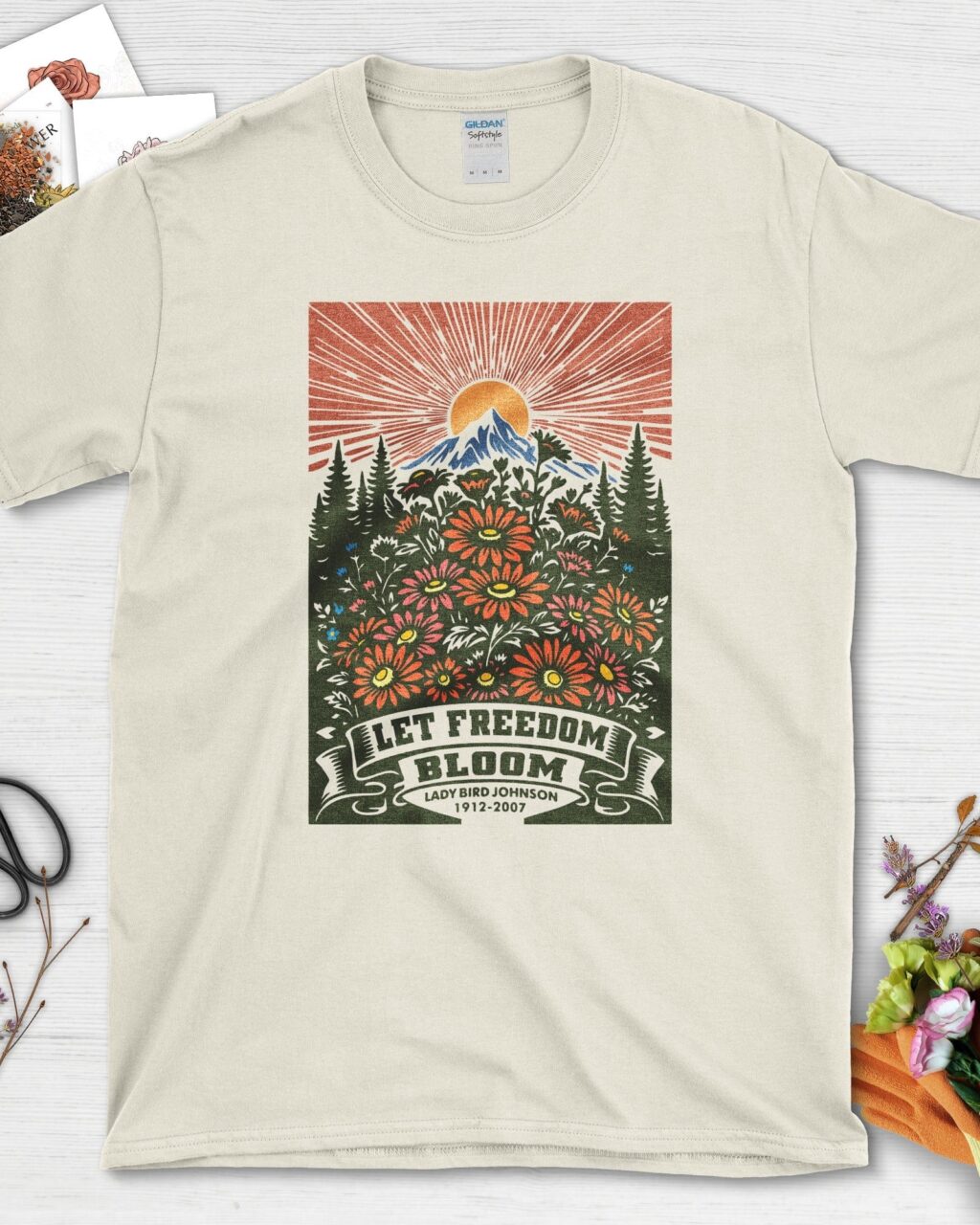 Let Freedom Bloom T-Shirt