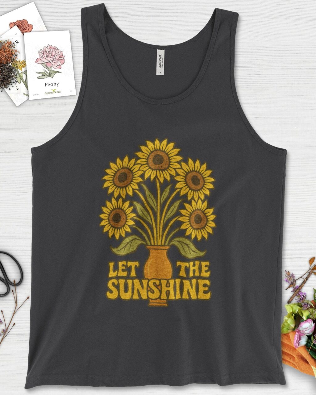 Let the Sunshine Garden Tank Top