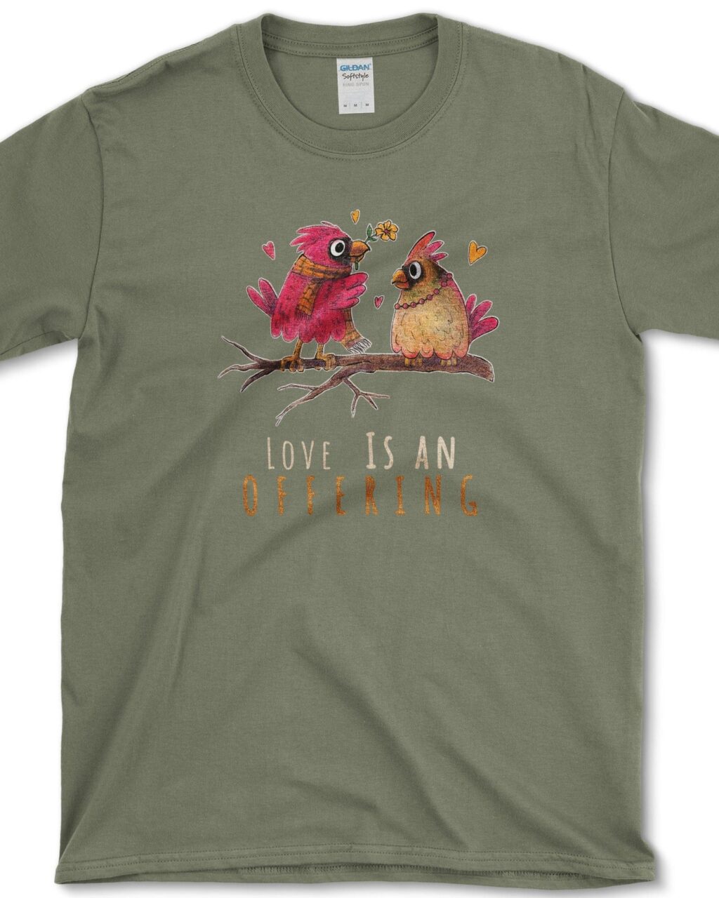 Alternative view of Love Is An Offering T-Shirt