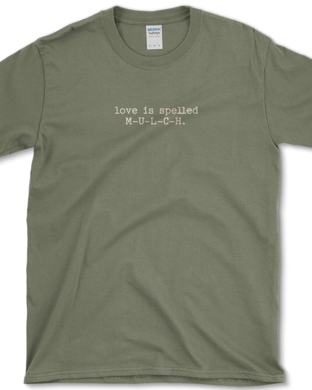 Alternative view of Love Spelled Mulch T-Shirt