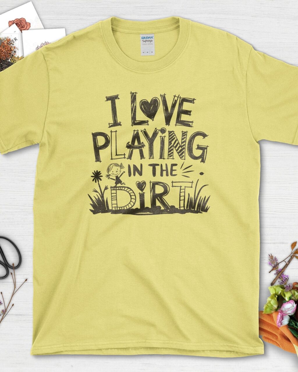 Alternative view of Loves to Play in Dirt T-Shirt