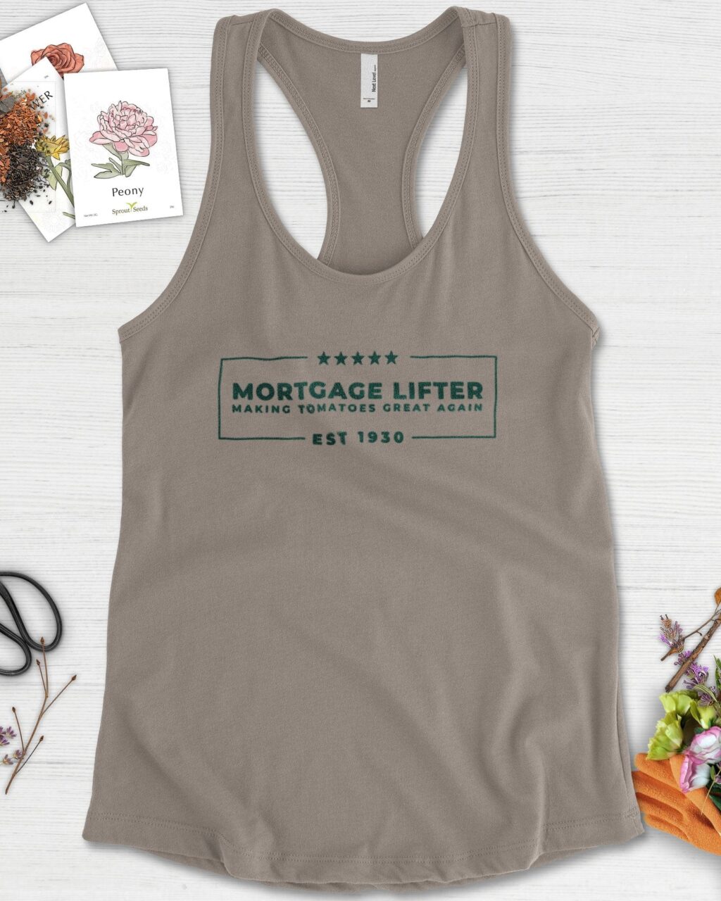 Making Tomatoes Great Again Racerback