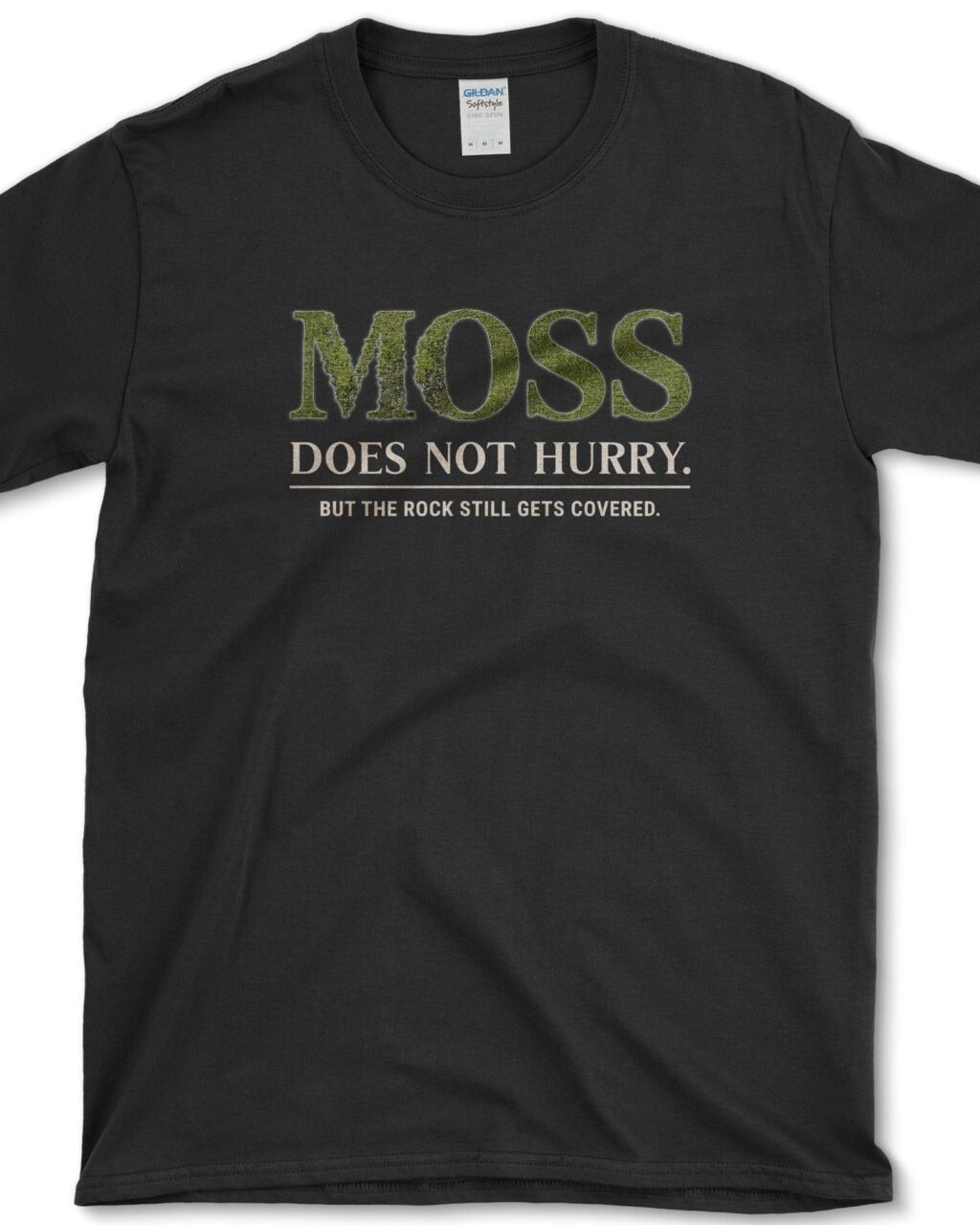 Alternative view of Moss Does Not Hurry T-Shirt