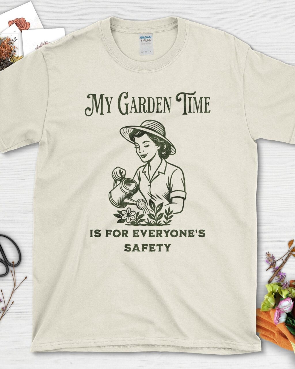 My Garden Time For Safety T-Shirt