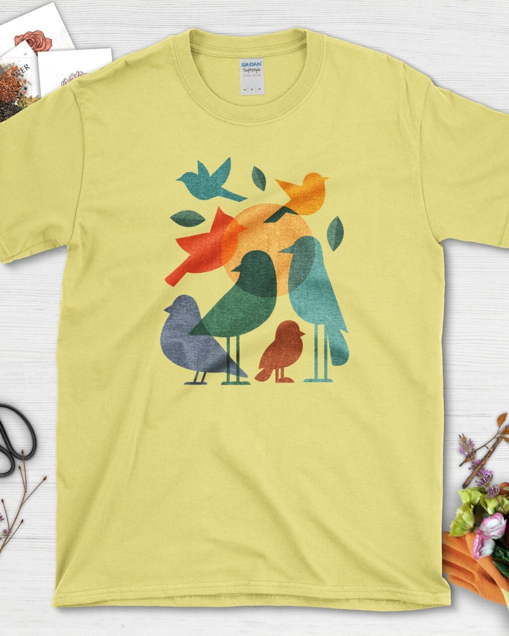 Mystery Flock Birds T-Shirt