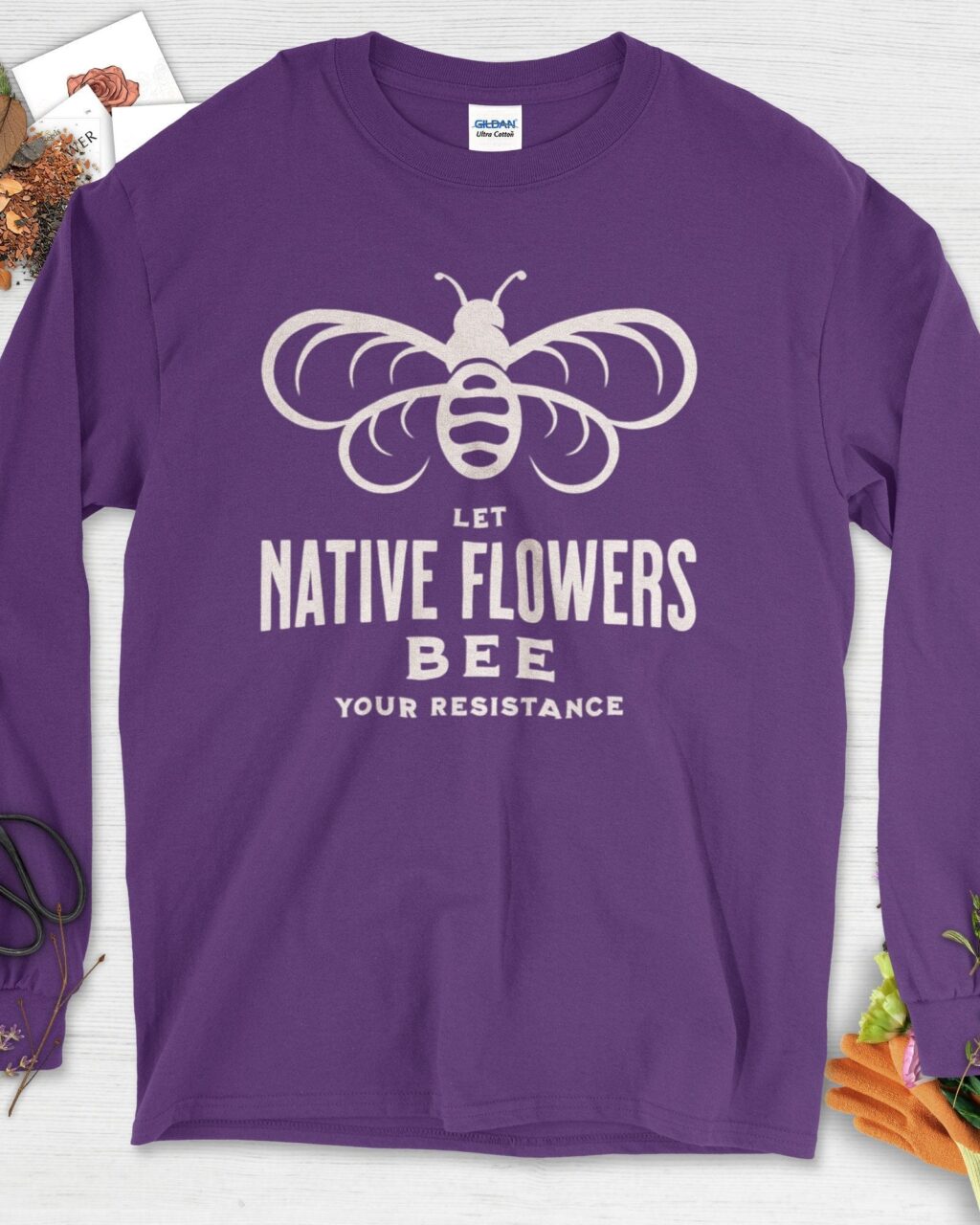 Alternative view of Native Flowers Your Resistance Long Sleeve