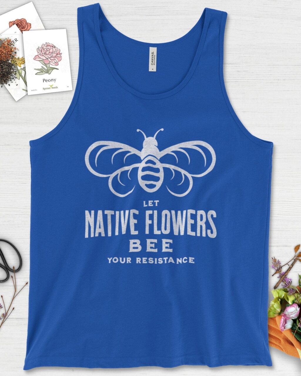 Native Flowers Your Resistance Tank Top