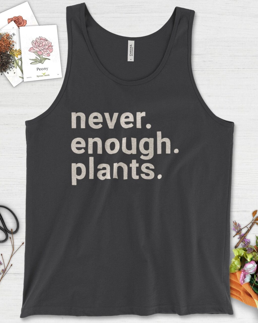 Never Enough Plants Tank Top