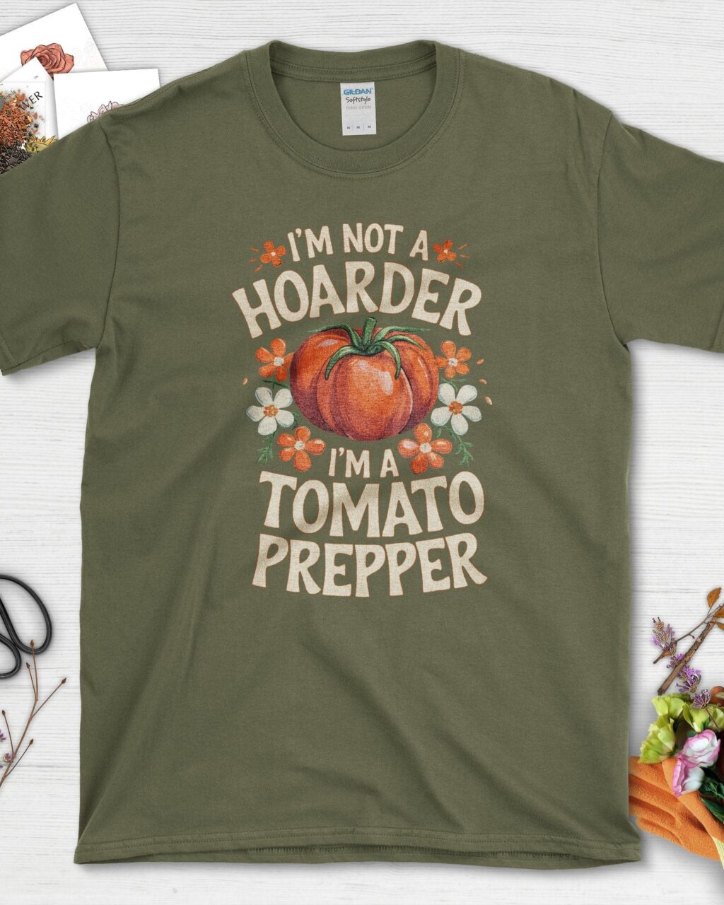 Not A Hoarder Tomato Prepper T-Shirt