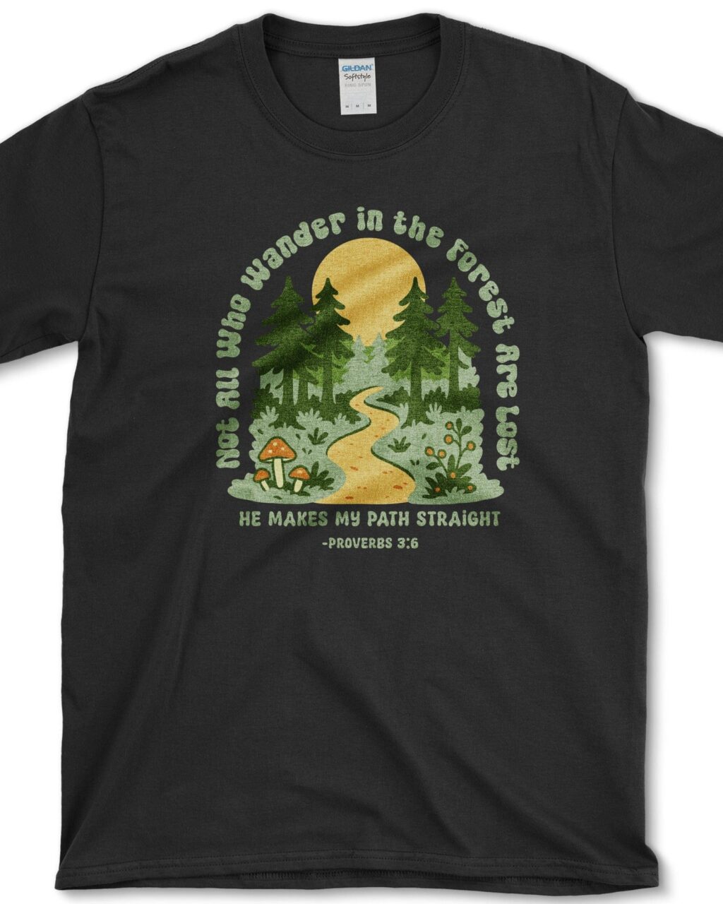 Alternative view of Not All Who Wander T-Shirt
