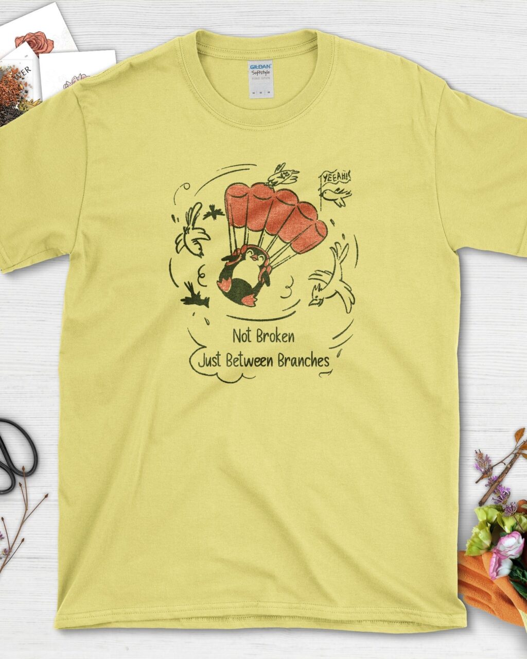 Alternative view of Not Broken Between Branches T-Shirt